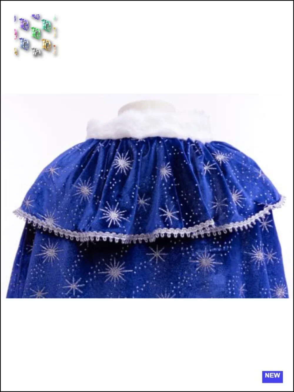 Kids Velvet Princess Cape Snowflake Cloak Halloween Costume Dress-Up